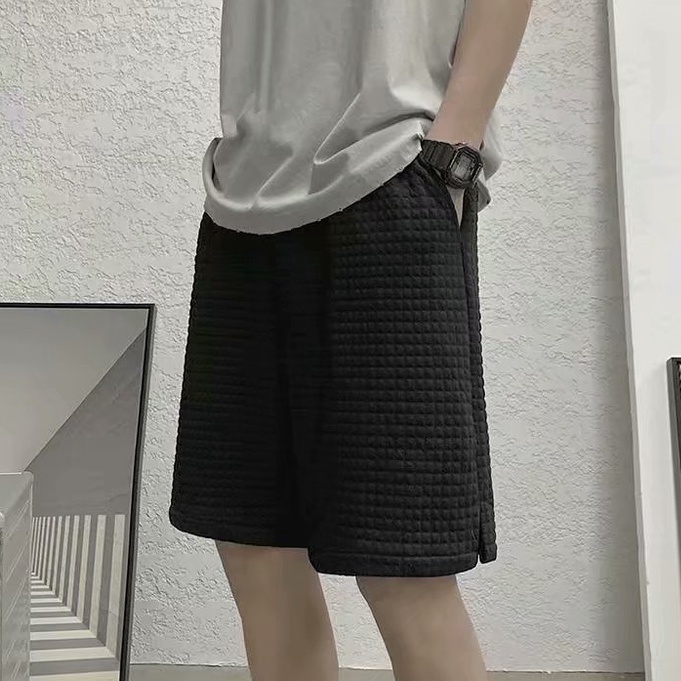 Quần short thể thao quần thun nam ngắn ống rộng thời trang mùa hè dành cho nam và nữ màu trơn unisex quần đùi