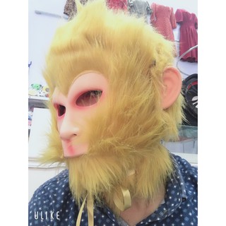 mặt nạ hóa trang tôn ngộ không có lông cao cấp mã ZRI47 Asp17