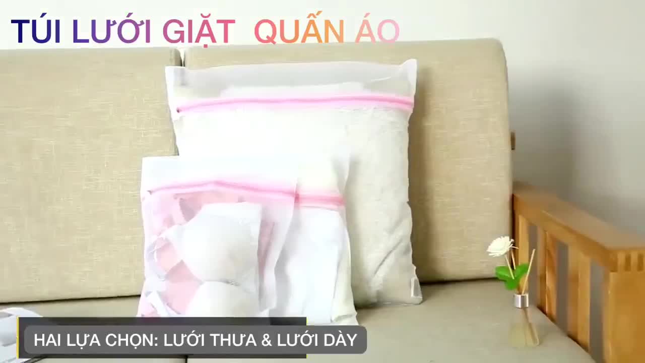 Túi Lưới Giặt Đồ Cho Máy Giặt, Túi Giặt Cao Cấp Vải Mịn