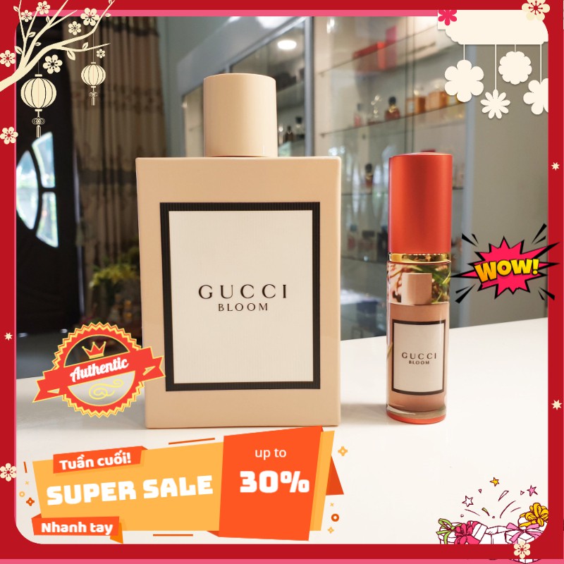 [Chính Hãng] Nước Hoa Nữ 𝗚𝘂𝗰𝗰𝗶 𝗕𝗹𝗼𝗼𝗺_ Cô Nàng Mang Phong Cách Vintage