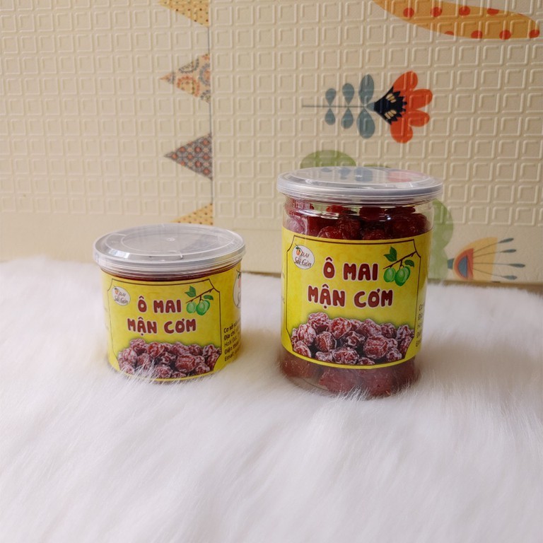 Ô Mai Mận Cơm Dẻo Ngọt, thơm ngon - hộp 250gr - 400gr