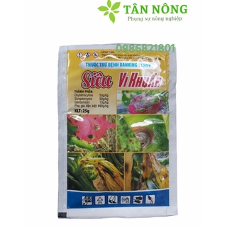 chế phẩm phòng trừ thán thư Siêu vi khuẩn 110wp gói 25g