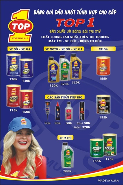 TOP 1 Synthetic Chain Lube 400ml