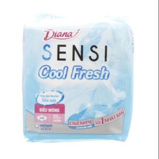 BVS Diana Sensi Cool Fresh Có cánh 23cm (8 miếng)