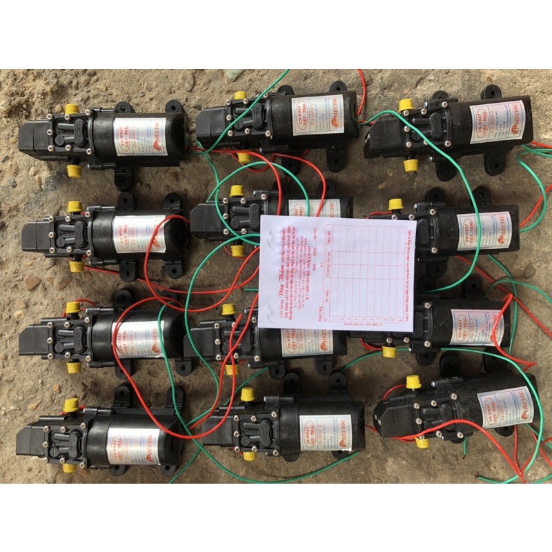 Máy bơm tăng áp mini 12v- máy bơm phun sương 12v