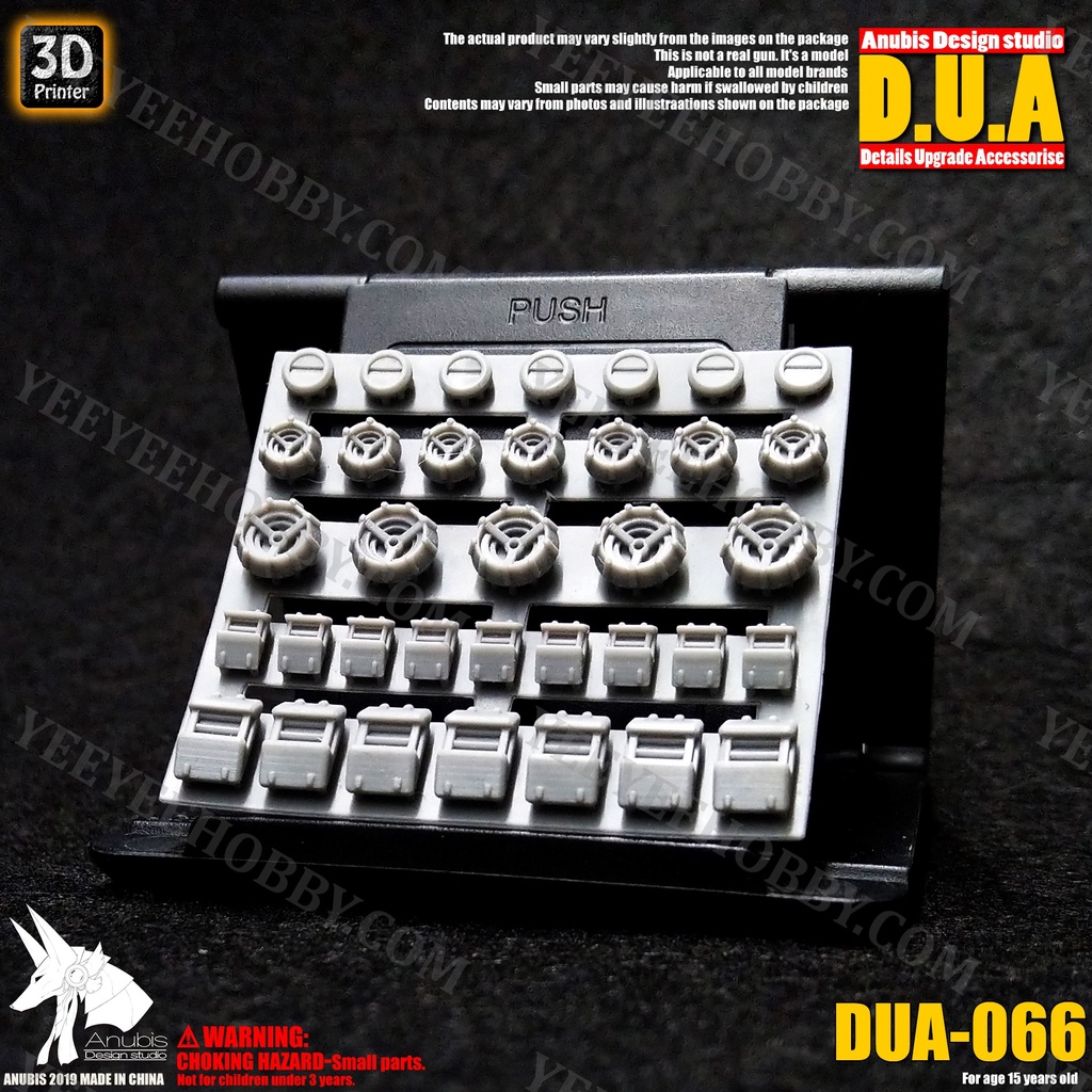 PHỤ KIỆN MOD ANUBIS - CHI TIẾT NHỰA MÔ HÌNH IN 3D DUA066