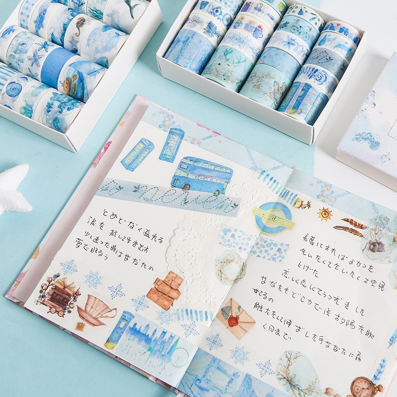 20 Cuộn Băng Keo Nhiều Màu Sắc