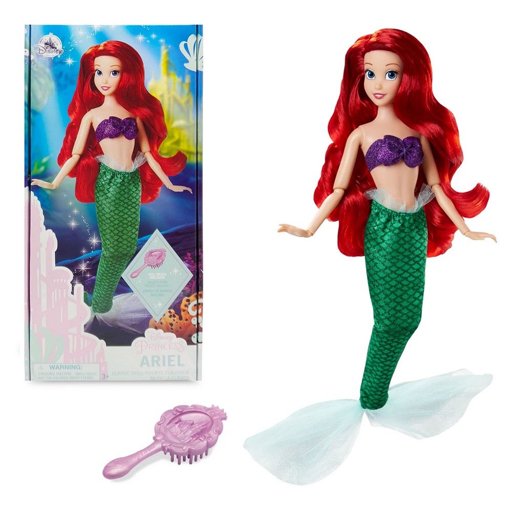 Búp Bê Nàng Tiên Cá Ariel Nguyên Bản Trong Phim Hoạt Hình Disney Classic Doll