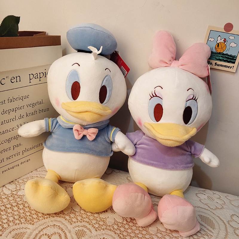 DISNEY Disney Thú Nhồi Bông Hình Vịt Donald Daisy 5V Làm Quà Sinh Nhật Cho Bé