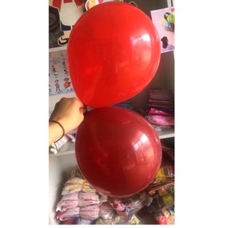 Bong bóng màu đỏ bịch 20 cái