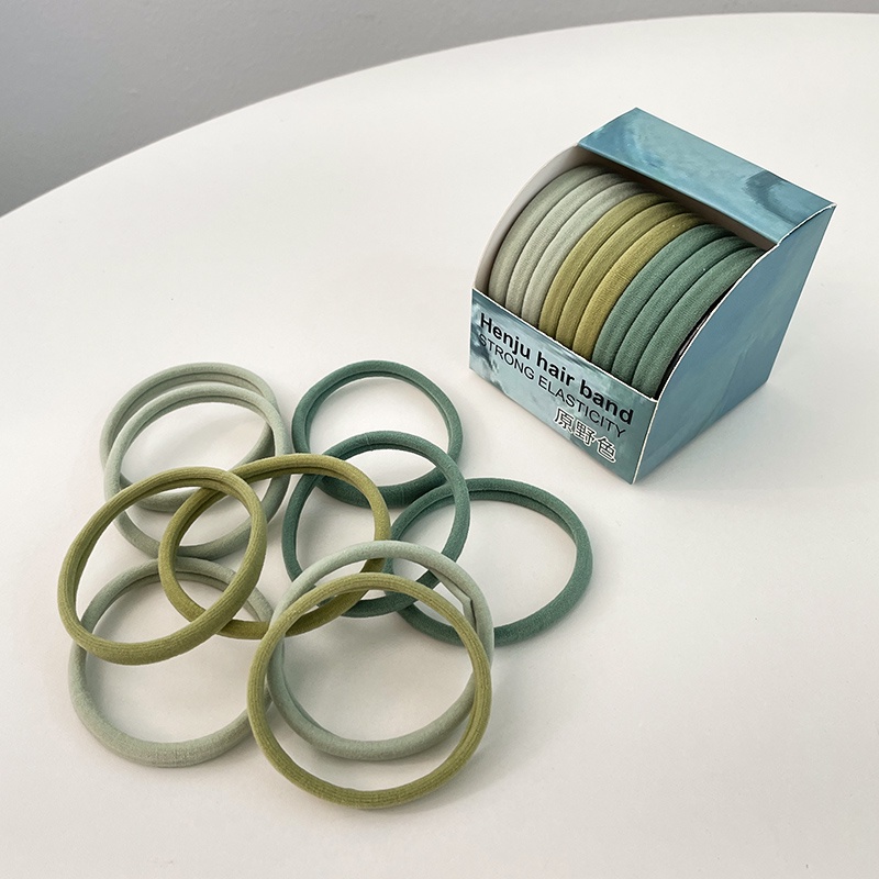Dây Buộc Tóc Cao Su Co Giãn Tốt Thiết Kế Đơn Giản Mới