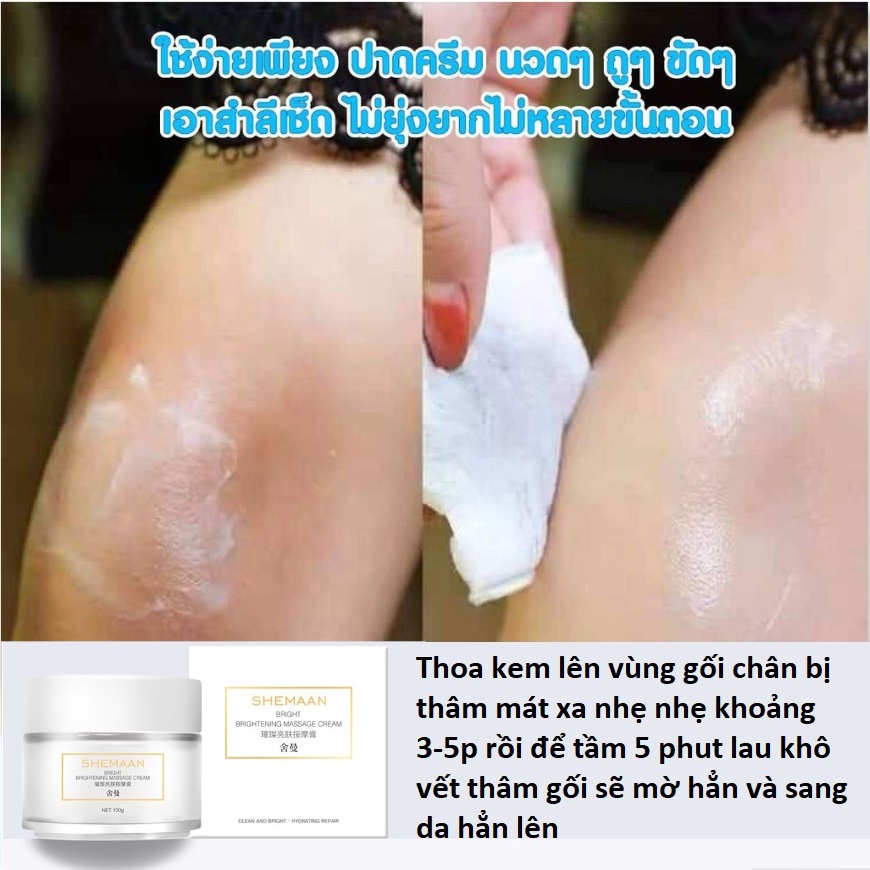 (hủ to 100g)Kem AOSI Thải độc tố Xử Lí Thâm Đầu Gối, Thâm Nách, Thâm Mông dành cho face và body cho nam giới