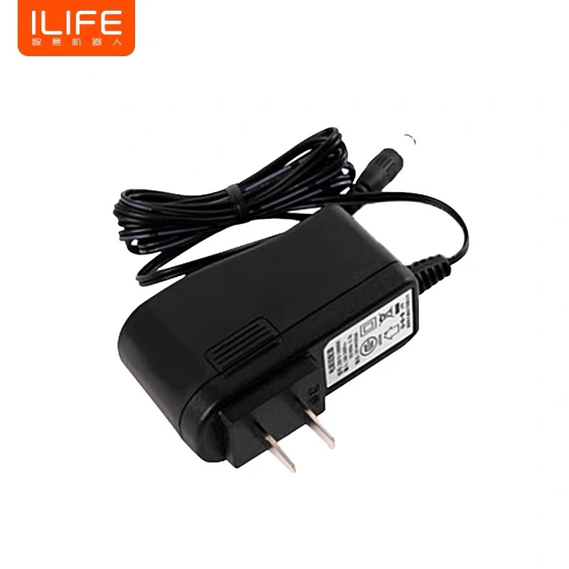 Cục Sạc Nguồn Cho Máy Hút Bụi Lau Nhà Thông Minh Robot ILife 19V 0,6A các loại máy Hiệu Ilife ,Robot Ecovacs Chính Hãng