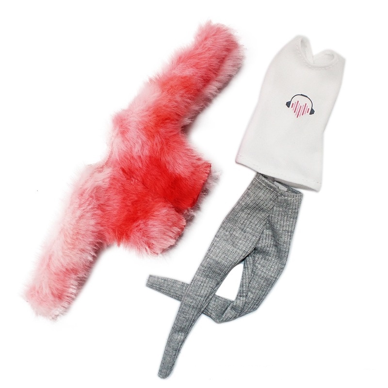 1 Bộ Quần Áo Dự Tiệc Thời Trang Cho Búp Bê Tỉ Lệ 1 / 6 30cm
