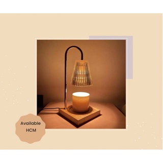 Đèn đốt nến thuỷ tinh sang trọng - candle warmer - lamp decor