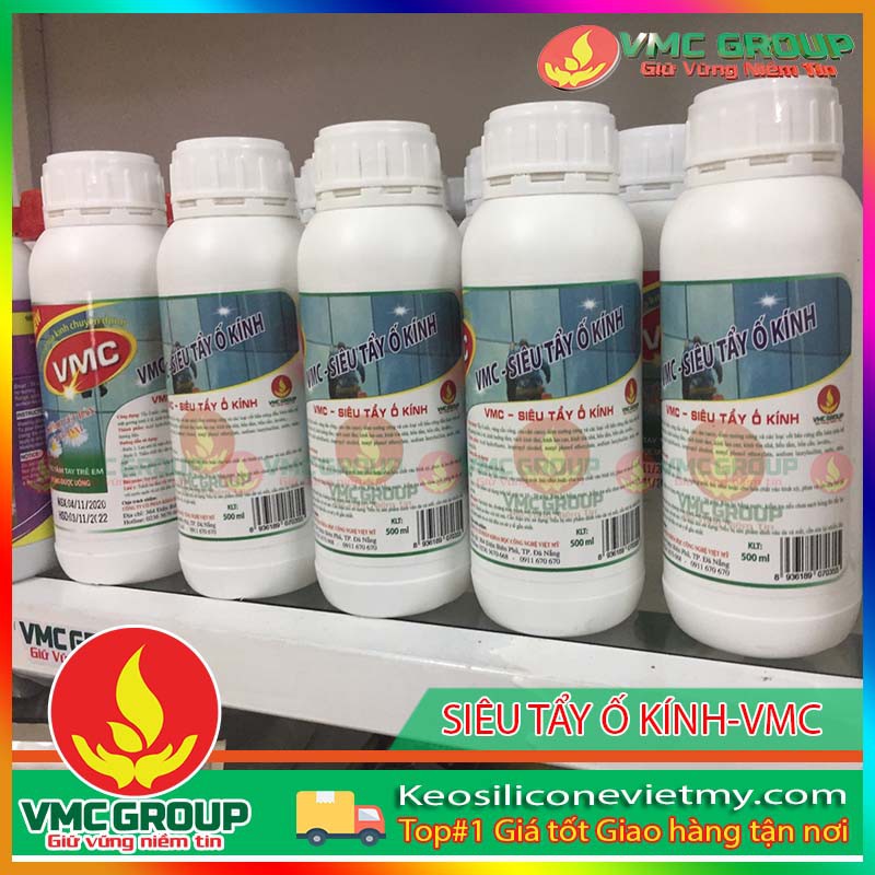 CHAI 500ML VMC SIÊU TẨY Ố KÍNH - CHẤT TẨY RỬA KÍNH CHUYÊN DỤNG