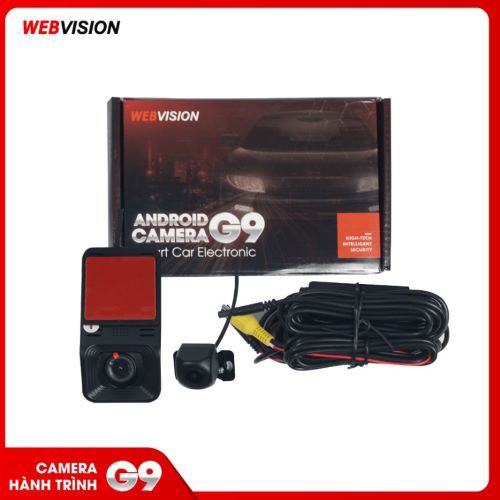 [Hỗ Trợ Lắp Đặt Miễn Phí Tận Nơi] CAMERA HÀNH TRÌNH WEBVISION G9 KẾT NỐI DVD ANDROID