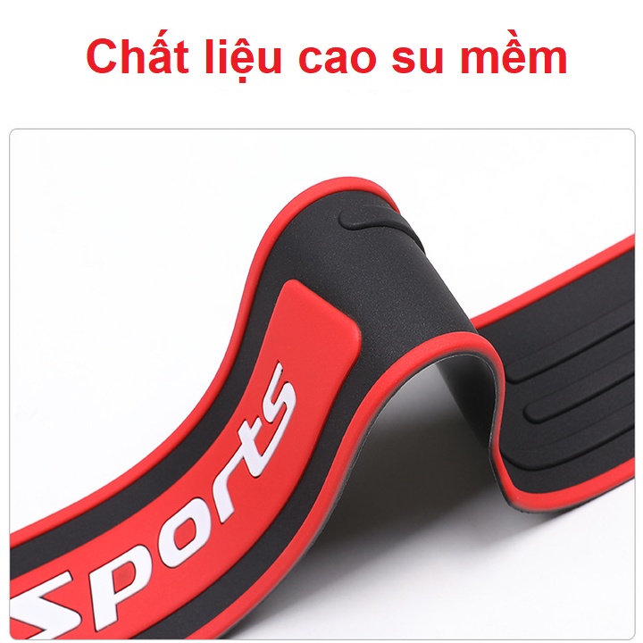 Dải cao su dán bảo vệ chống xước cốp sau xe ô tô SP01