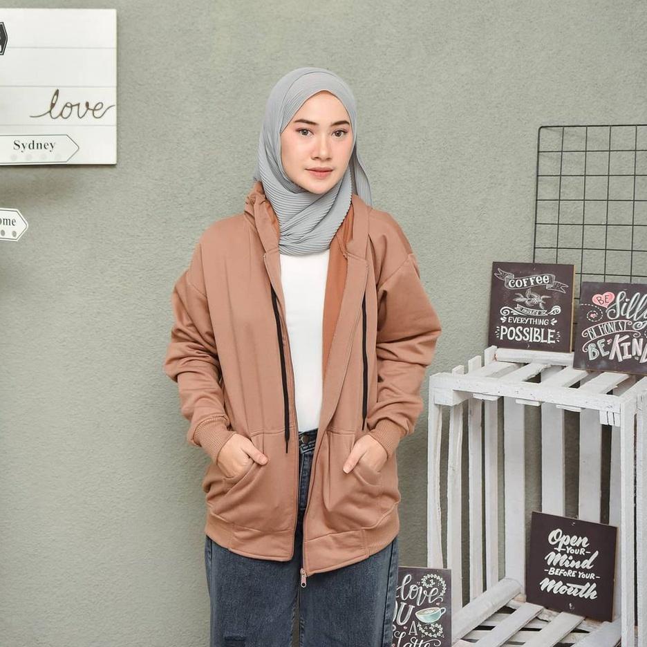 Mới Áo Khoác Len Lông Cừu Jumbo XXL Màu Xanh Bạc Hà Có Khóa Kéo Đa Năng Cho Nam Và Nữ