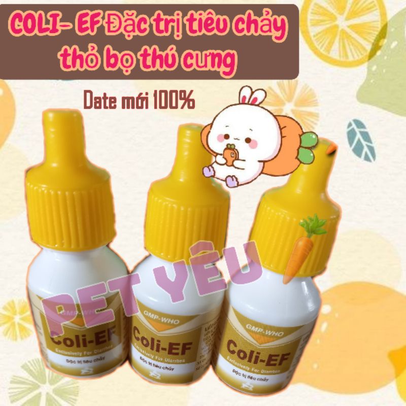 Dành cho thỏ chó mèo tiêu ch.ảy - co.li .ef (10ml) ❤Freeship❤ Date mới✌