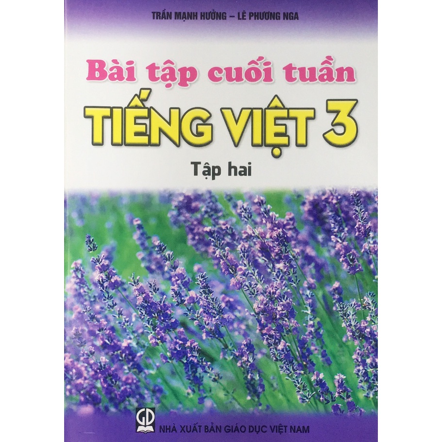 Sách - Bài tập cuối tuần Tiếng Việt 3 tập hai