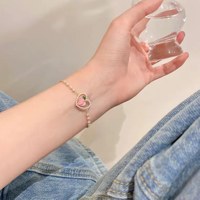 Vòng Tay Chuỗi Hạt Nhiều Màu Sắc Thiết Kế Thời Trang Dành Cho Nữ