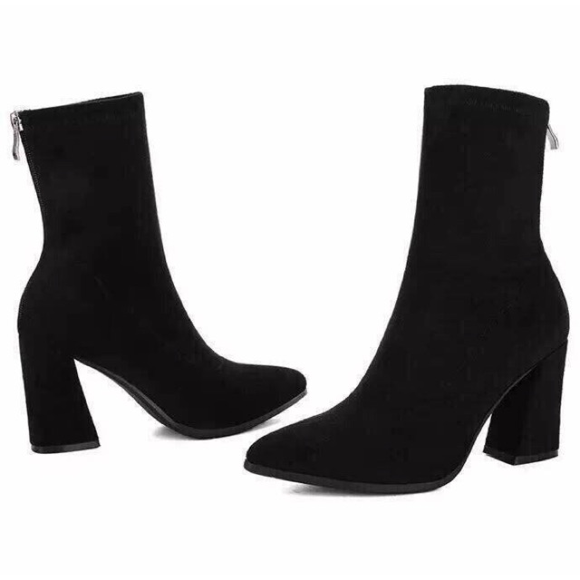 BOOT LỬNG GÓT 7P SANG CHẢNH