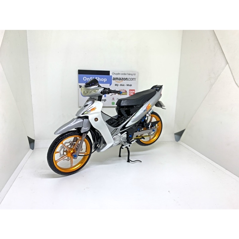 MÔ HÌNH YAZ 125cc  XE MOTOR ĐỘ TỈ LỆ 1/12