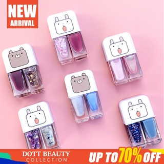 Set 2 Lọ Sơn Móng Tay Nhanh Khô Không Cần Sơn Nước Tiện Dụng