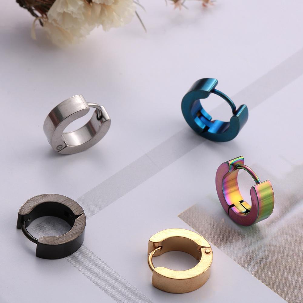 SUSANS Set 2 Khuyên Tai Inox Thời Trang Cá Tính Cho Nam Nữ