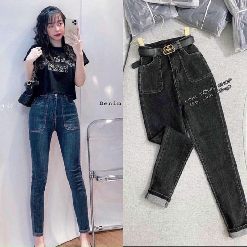Quần jean co giản túi xỏ (chất đẹp)