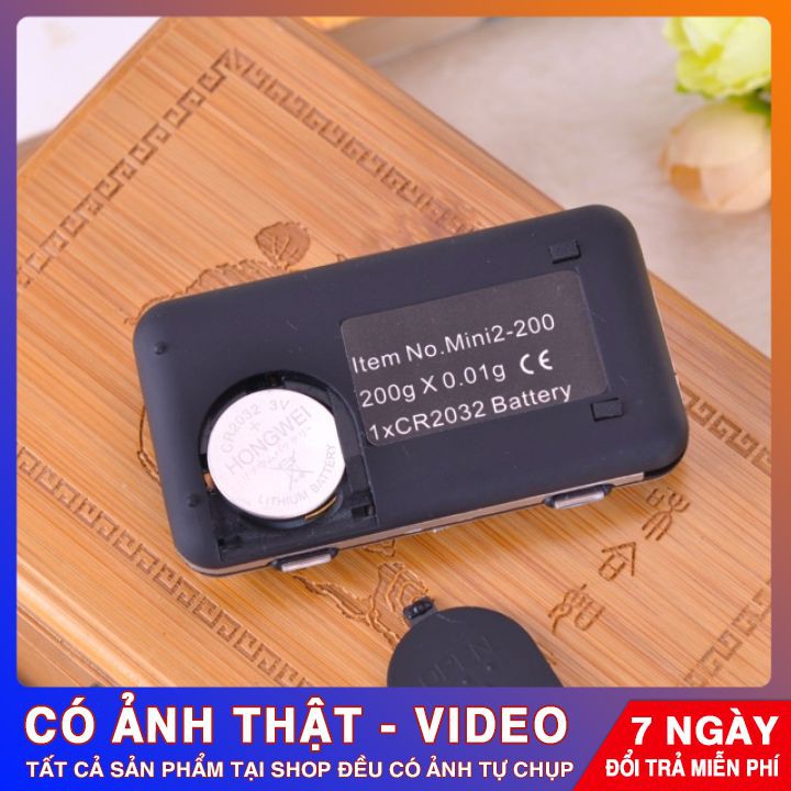 Cân tiểu ly ⭐️ HÀNG CHUẨN ⭐️ Cân điện tử mini MH333 0,01-200gr nhỏ gọn, chính xác, siêu bền, tăng thêm 1viên pin