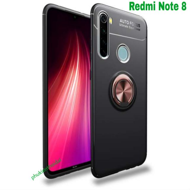 Ốp lưng Redmi Note 8 FREESHIP Từ 50k chống sốc giá đỡ kiêm nhẫn hút Ô tô Auto Focus cao cấp