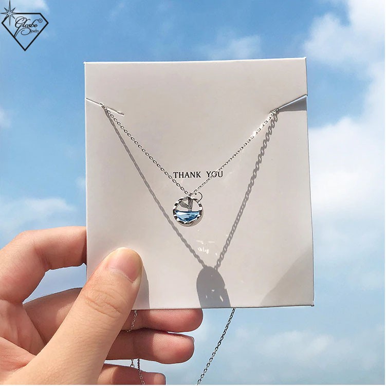 [Mã FAMALL19 giảm 20% tối đa 50K đơn 150K] Glosbe Jewelry - Dây Chuyền Blue Sea Ver 2 | BigBuy360 - bigbuy360.vn