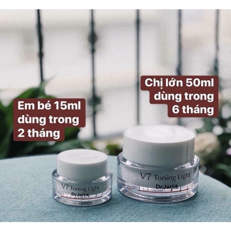 [FREE SHIP] Kem V7 Dưỡng Trắng da Tái Tạo da Toninh Light