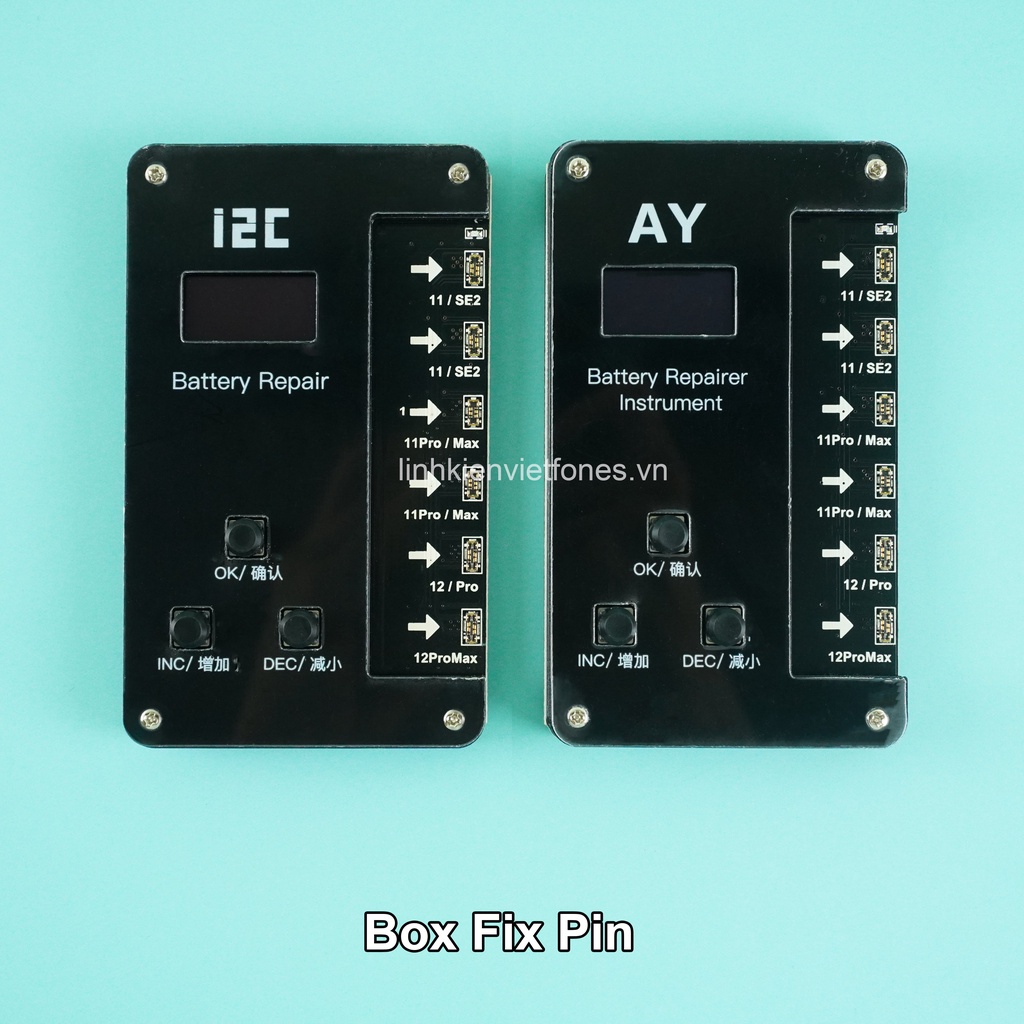 Thiết bị fix pin điện thoại AY và I2C