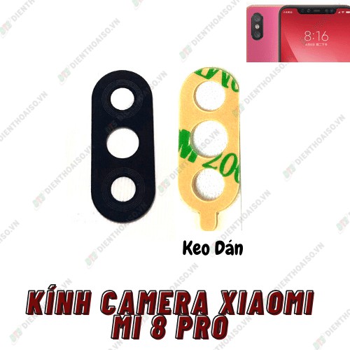 kính camera dùng cho máy xiaomi mi 8 pro