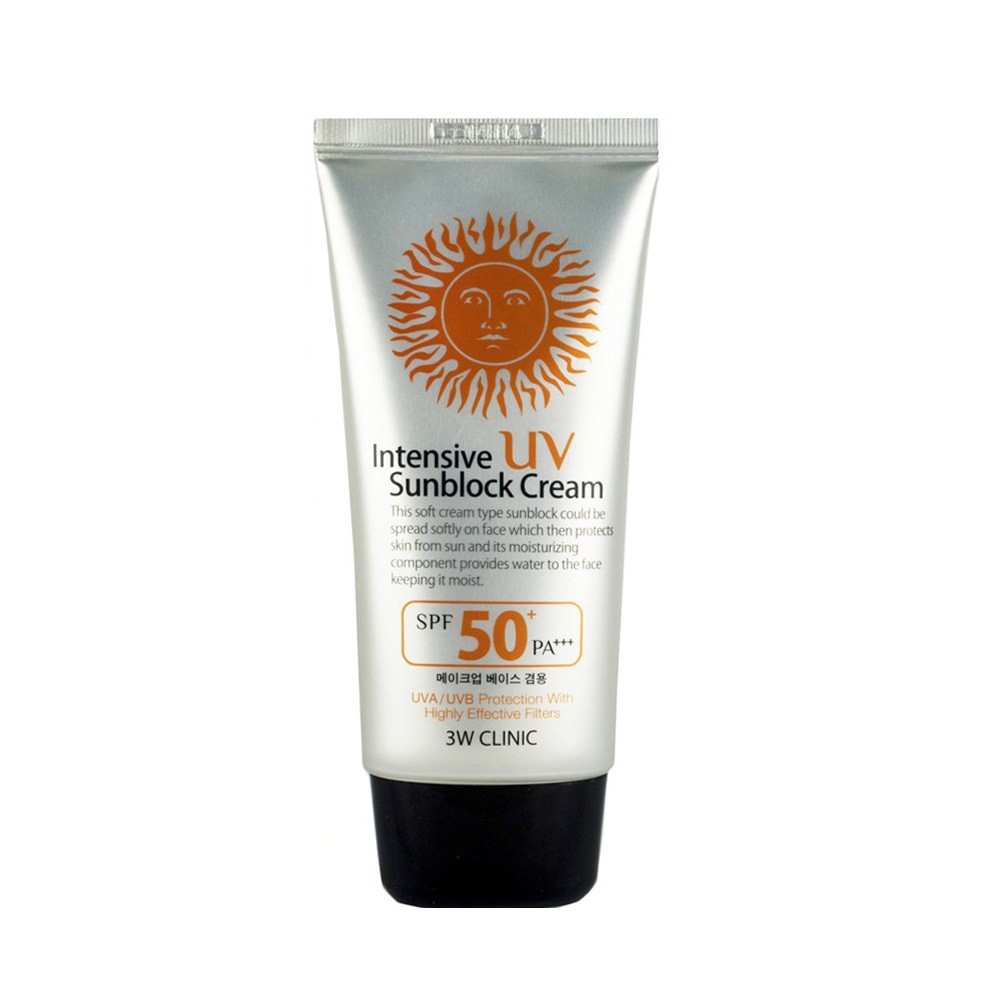 Kem chống nắng 3W Clinic Intensive UV Sunblock SPF 50 PA+++