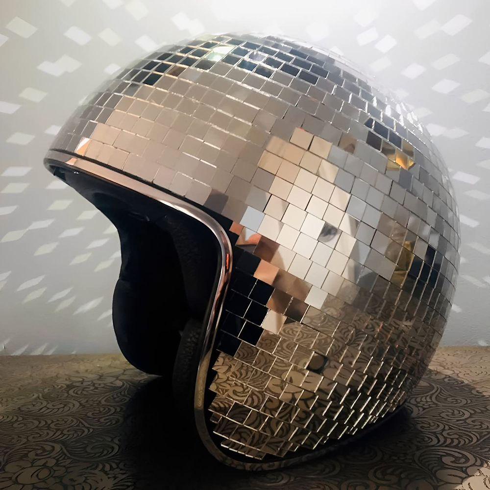 Mũ Cao Bồi Disco Đính Bóng Lông Lấp Lánh