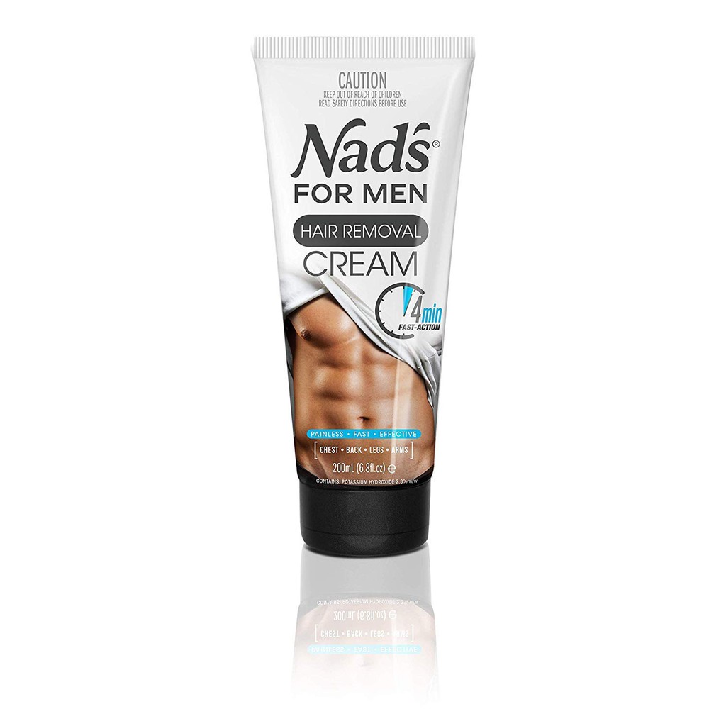 Kem tẩy lông cho nam NAD'S FOR MEN Hair Removal Cream 200ml