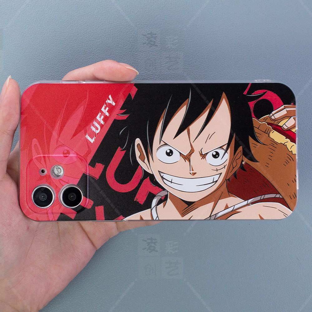 Ốp Điện Thoại Tpu Mềm Chống Sốc In Hình ONE PIECE Cho iPhone 11 12 13 pro max XS X XR XSMax 7 8 6 6s plus 5 4 SE 2020