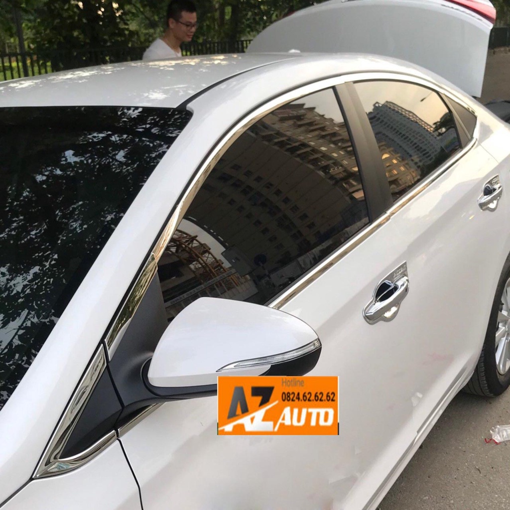 Nẹp viền cong, chân kính Hyundai -Accent 2018-2022 HÀNG CAO CẤP