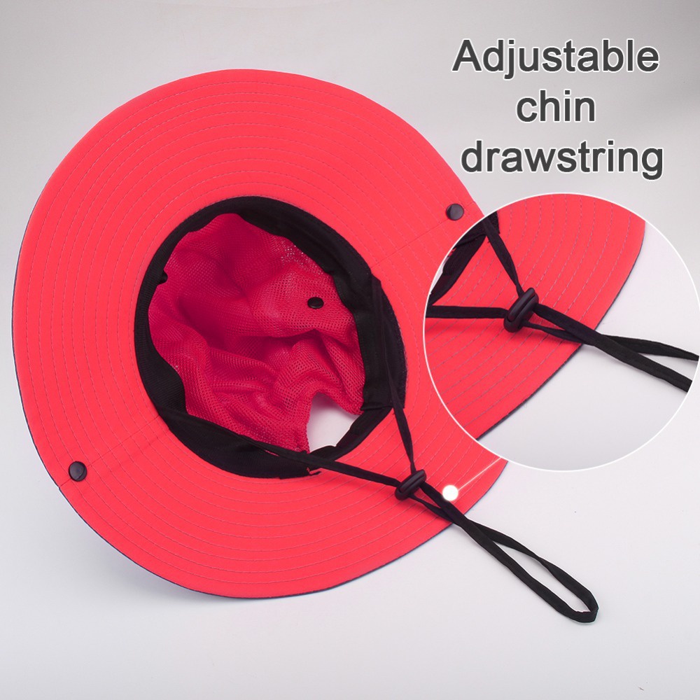 New Unisex Summer and Autumn Sun Protection Hoodie Breathable Sunshade Mesh Big Hat Foldable Fisherman Hat Outdoor Climbing Hat