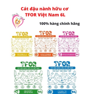 Cát đậu nành hữu cơ tfor- cát đậu nành 6l