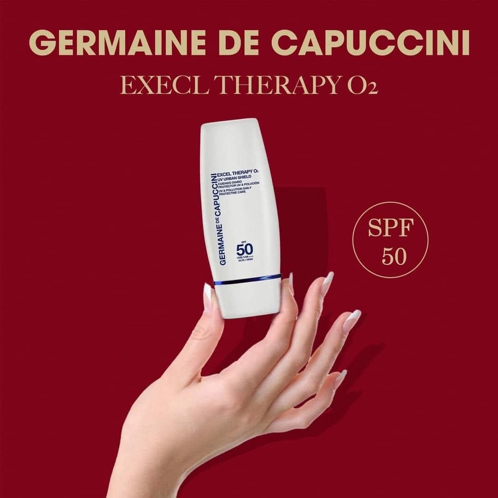 Germaine UV Shield Urban - Nhũ tương chống nắng oxy tinh khiết, bảo vệ toàn diện dành cho mọi loại da