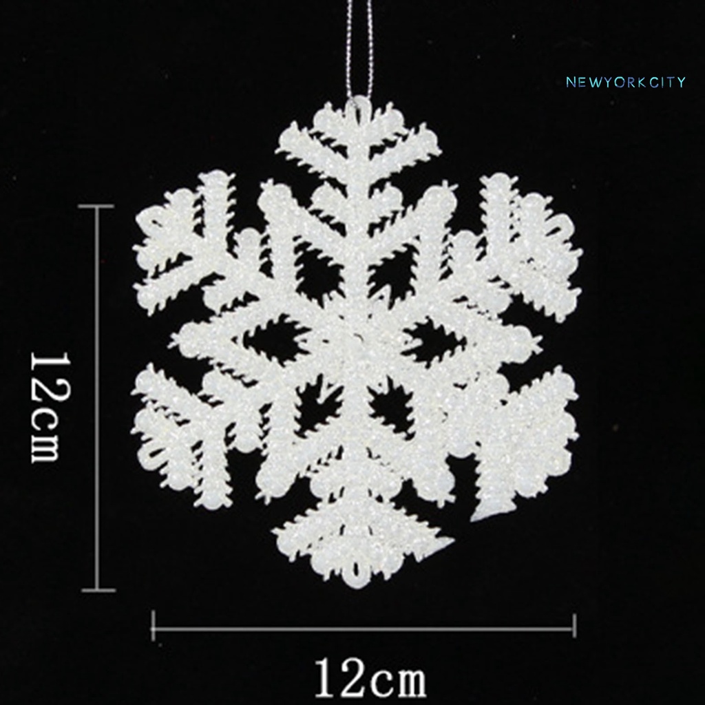 1 Set Bông Tuyết 3D Trang Trí Giáng Sinh
