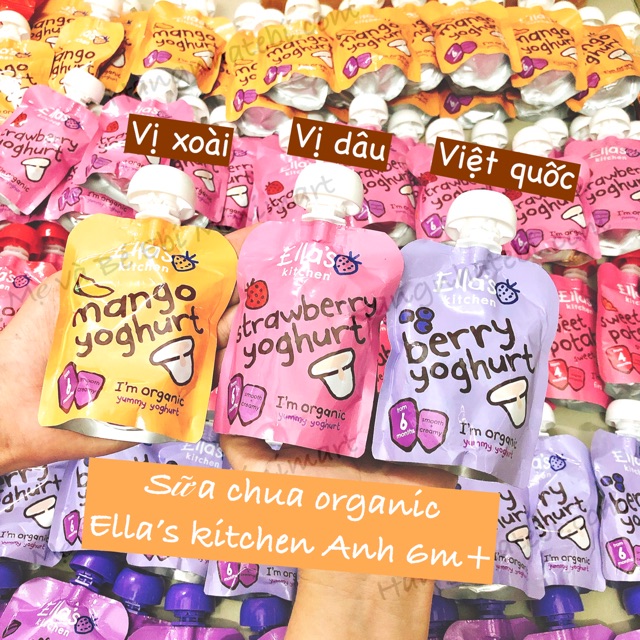 Sữa chua hy lạp Ella’s kitchen UK