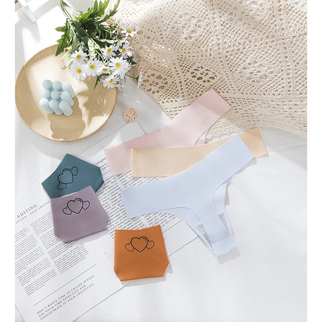 Quần Đúc Su Lọt Khe Solid Blue Tàng Hình Kháng Khuẩn