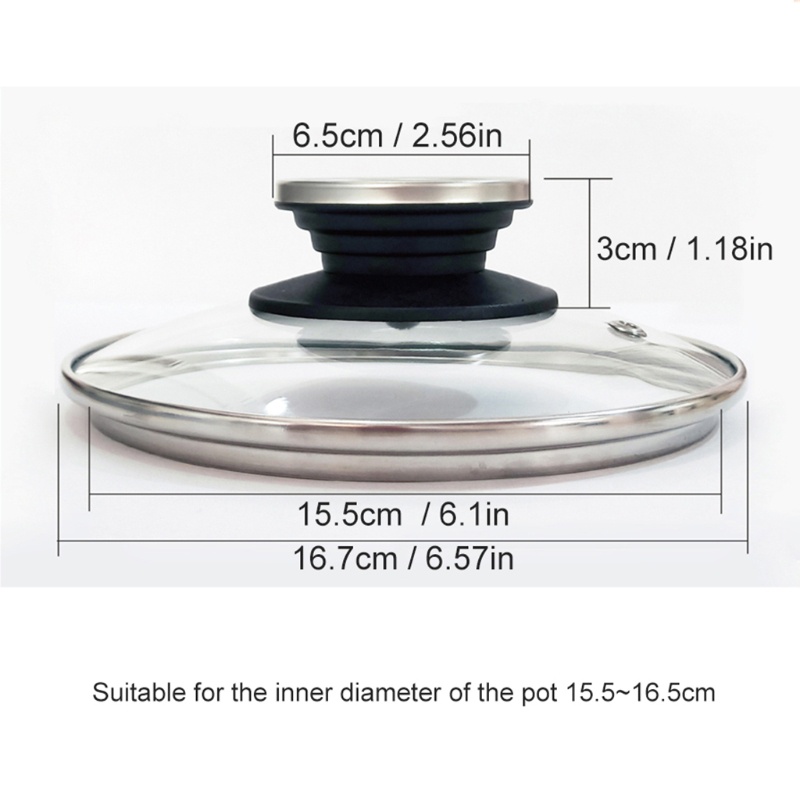 Nắp Nồi Chiên Sâu Có Thể Điều Chỉnh Nhiệt Độ Tiện Dụng