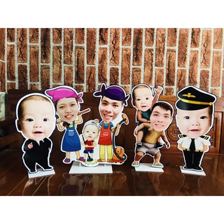 Chibi sinh nhật ghép mặt bé cao 30cm